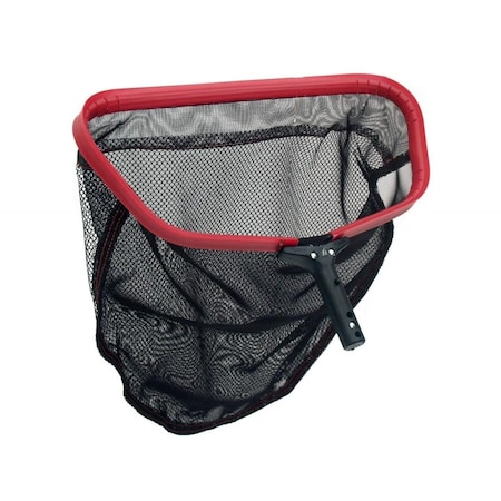 Overtime 20 x 20 in. Aluminum Alloy Frame Red Baron Standard Leaf Rake Mesh Net, Black OV2634774